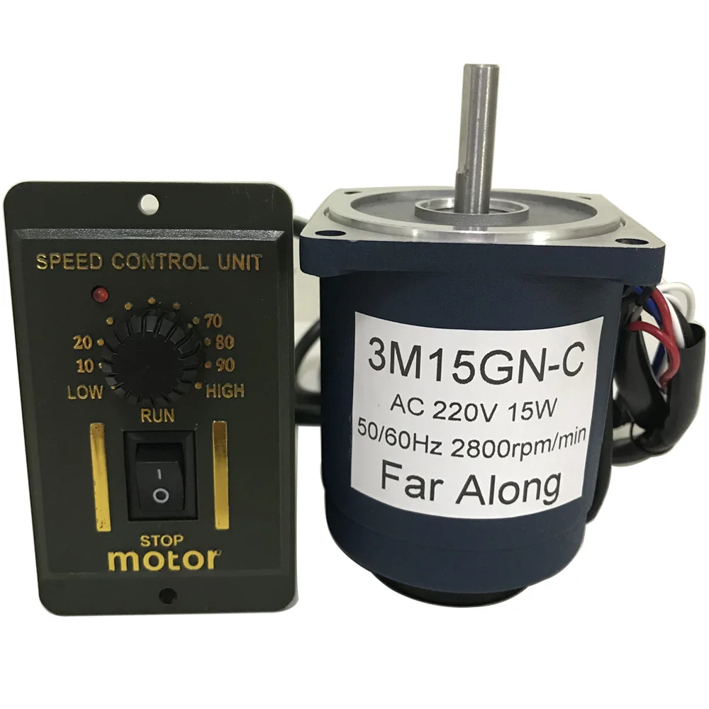 Микро однофазный высокоскоростной двигатель переменного тока 220В 1400/2800 об/мин с