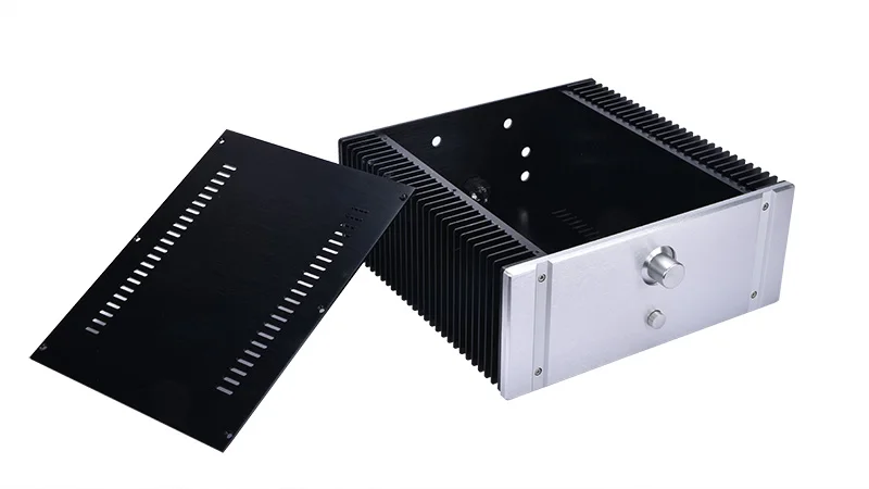 BRZHIFI BZ3212A алюминиевый чехол с двойным радиатором для усилителя мощности класса A
