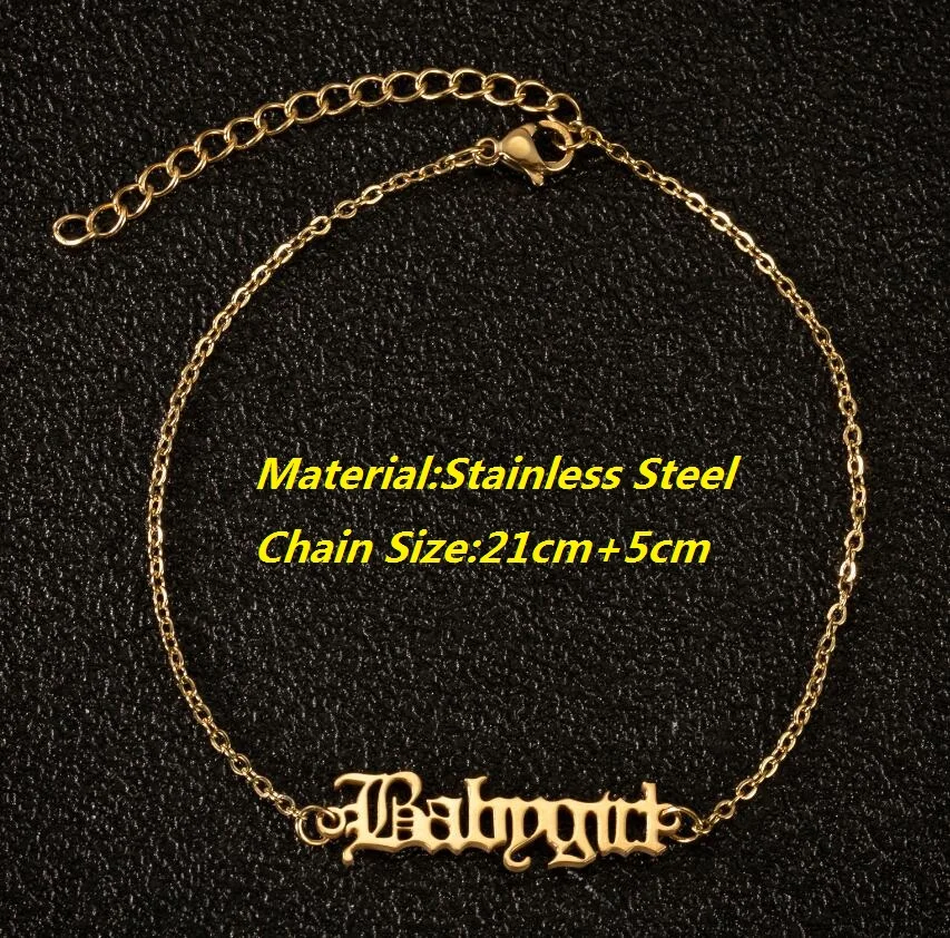 Трендовые ювелирные изделия женские ножные браслеты с золотой цепочкой для