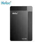 Внешний портативный жесткий диск Netac K218, USB 3,0 HDD 2 флеш-накопитель TB 2,5 дюйма 1 ТБ, светодиодный диск 5400 обмин