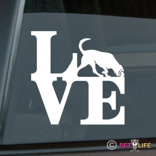 

Love Bloodhound Sticker Die Cut Vinyl - park blood hound window decal