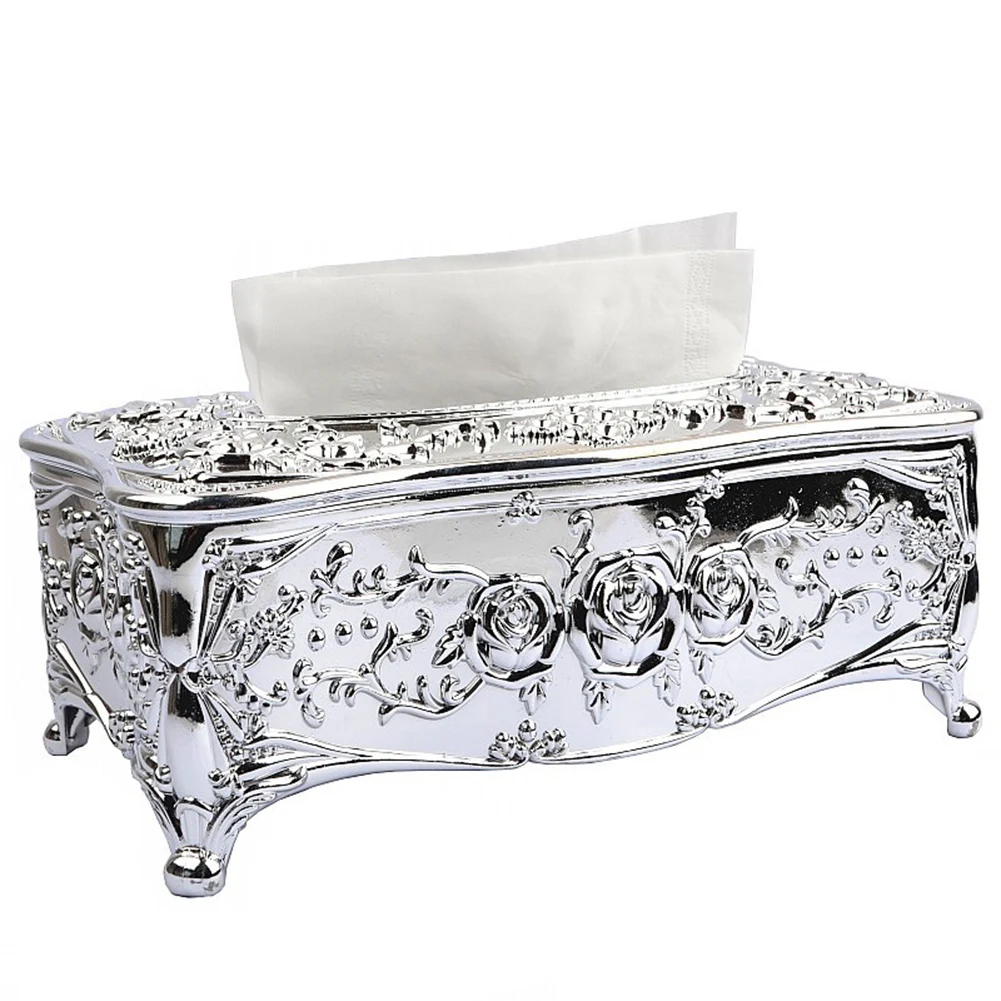 

Newly European Ornate Tissue Paper Box Napkin Cover Holders for Home Hotel Decoration XSD88