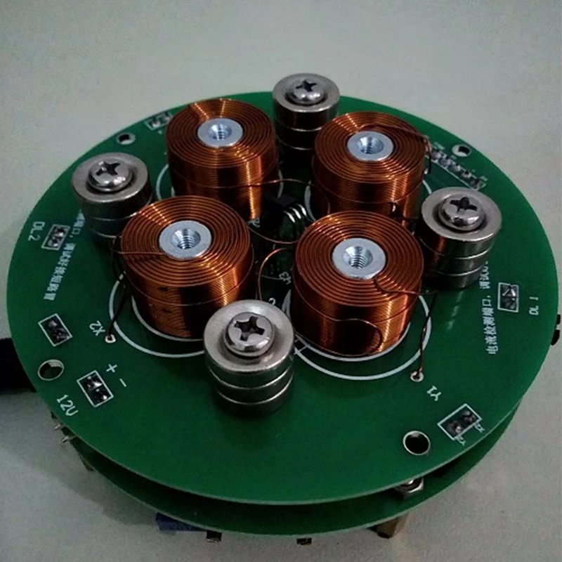 

New Sealed Analog Circuit Intelligent DIY Push Type Magnetic Levitation Kit Middle College School Student Electronic Accessory