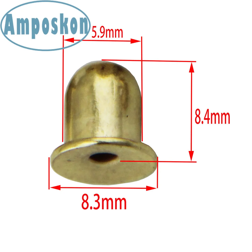 10 Pieces 4.2-8mm Push Button Spring For 12-50mm Round Tube Locking Pin Mounting Clips Tent Pole Kayak Accessories | Спорт и