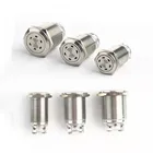 Светодиодный зуммер 16 мм19 м22 мм, металлический светодиодный индикатор, индикатор непрерывного звучания, подключение лампы, металлическая сигнализация