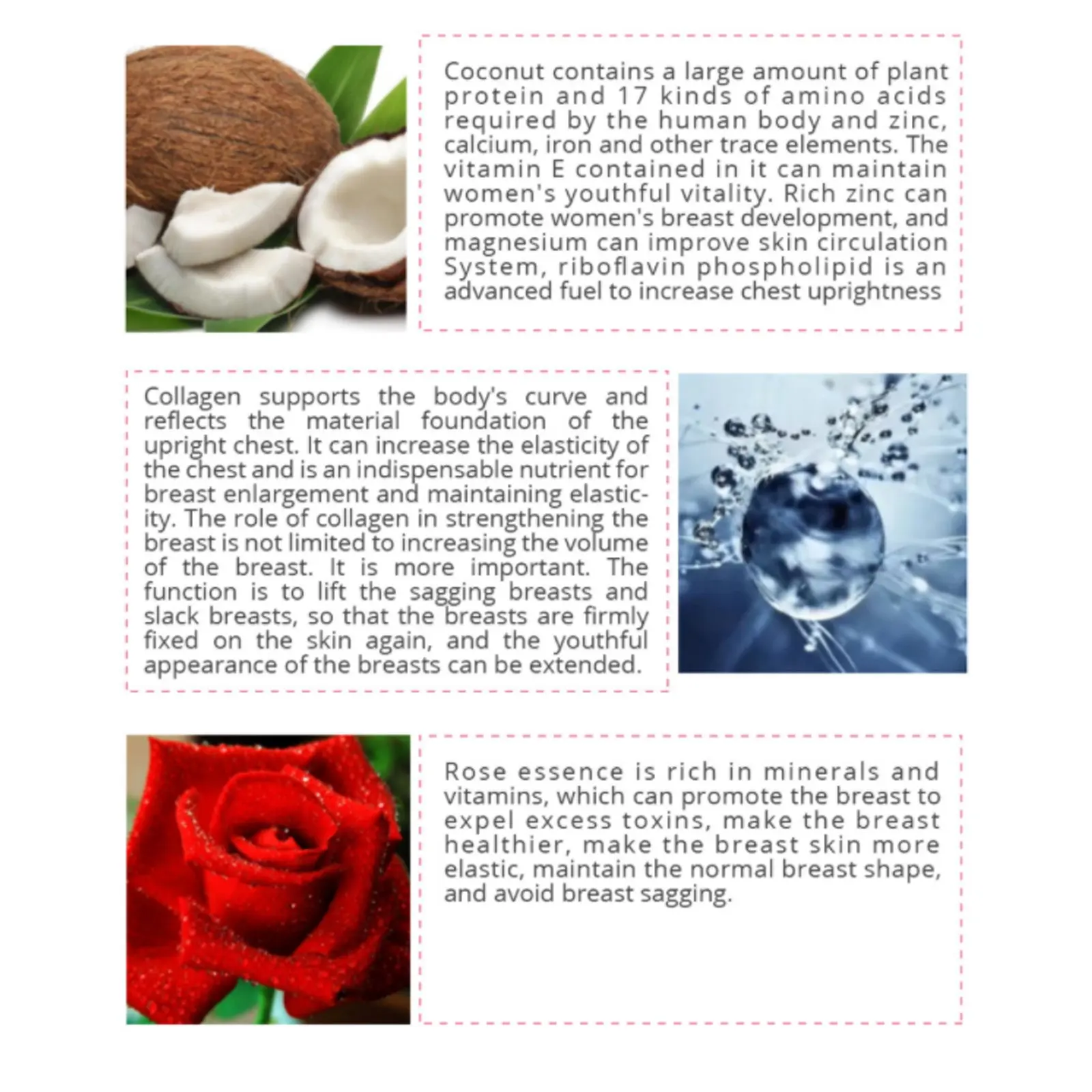 Крем для увеличения груди MSLAM эффективный полной эластичности стянутости