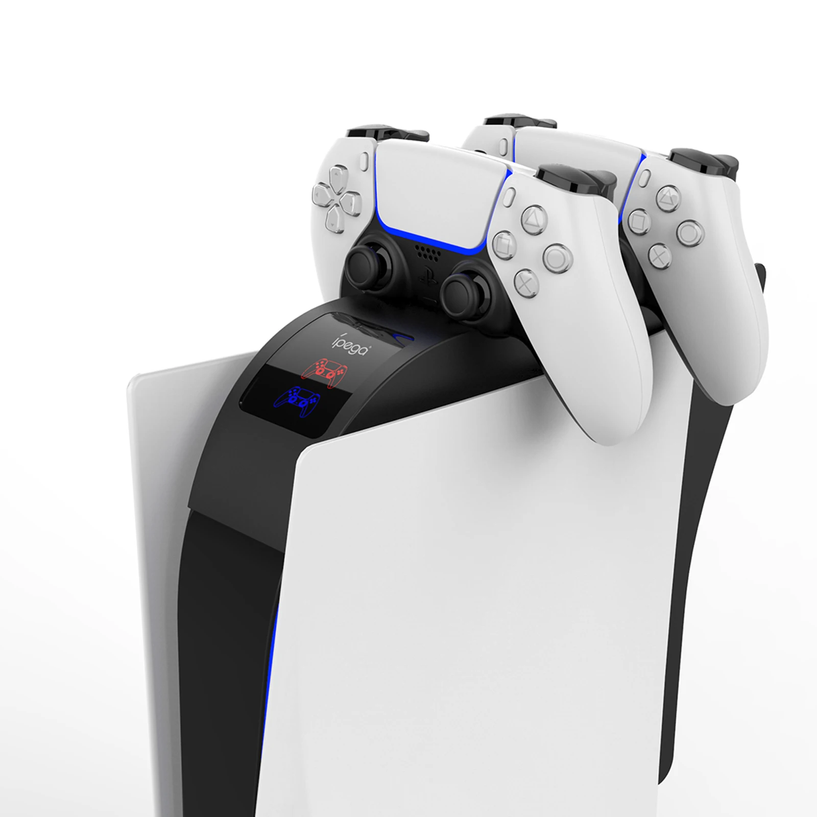 2 в 1 для PS5 вертикальный вентилятор охлаждения двойной контроллер Подвеска