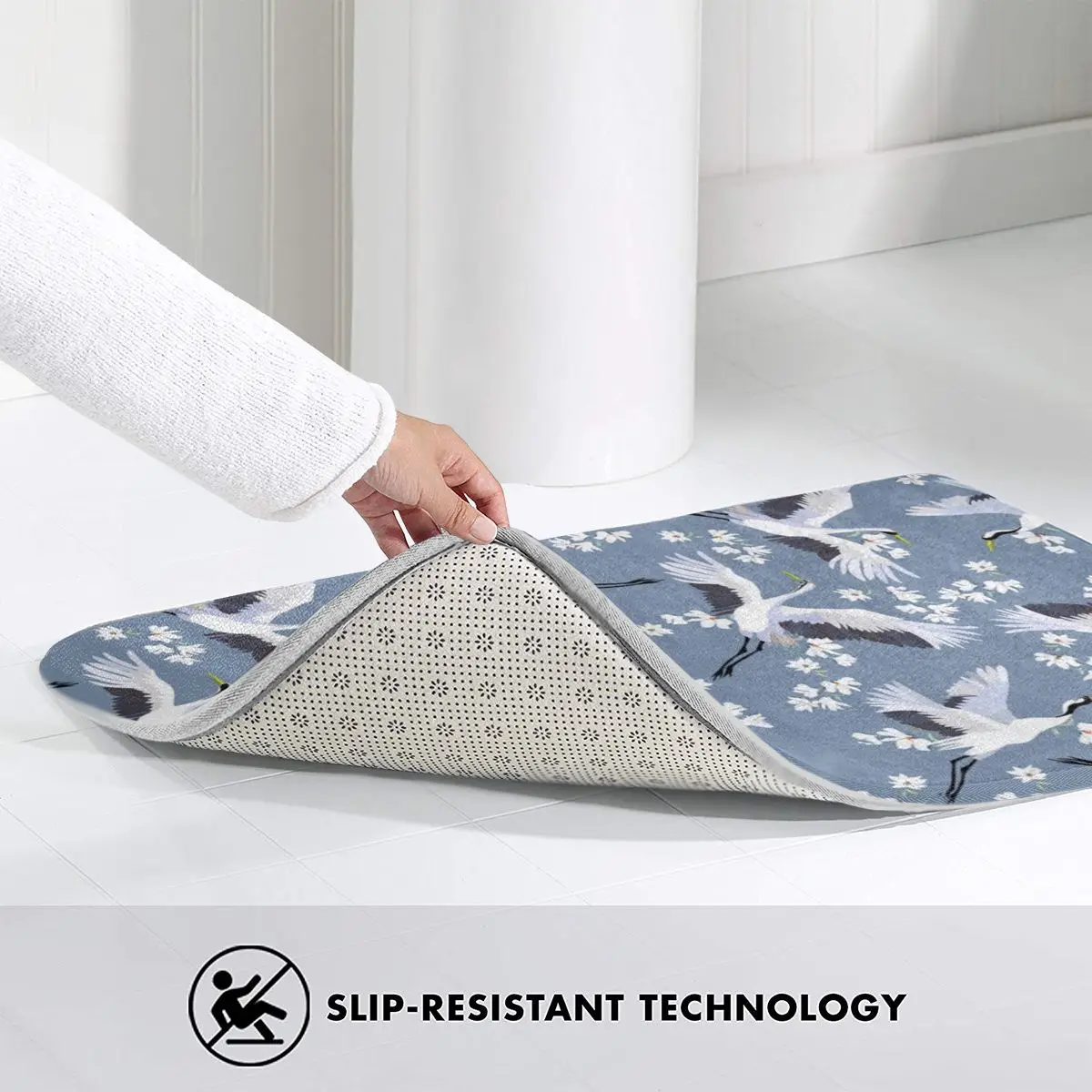 Симпатичный коврик с изображением сандхилла для ног ванной нескользящий туалета