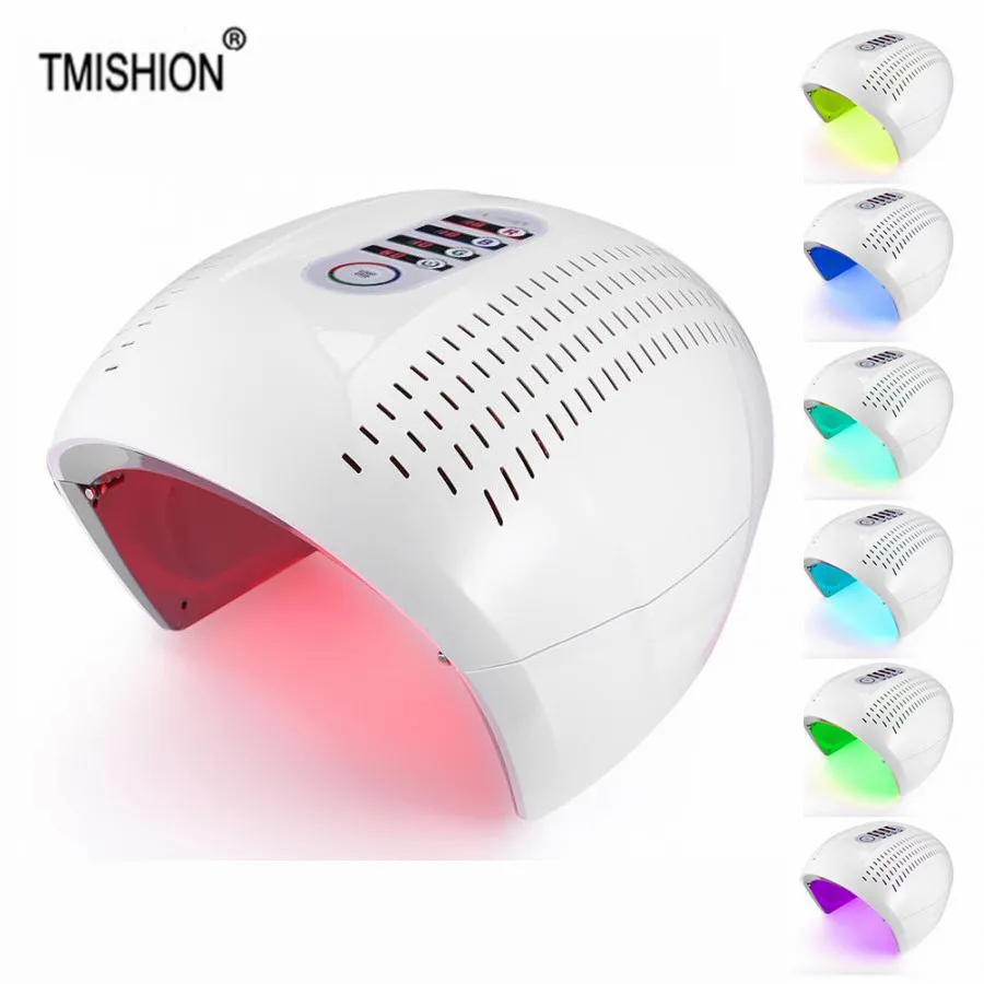 Аппарат PDT для удаления акне светодиодный светильник 7 цветов лечения омоложения