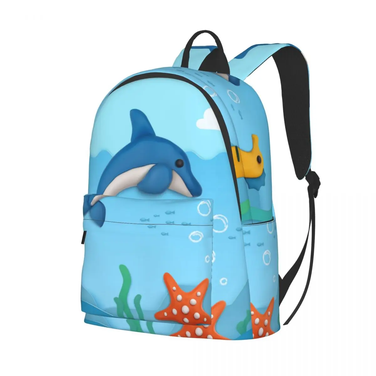

Backpack School Bookbag Summer Sea Underwater Life Backpack Teenger Girl School Bag Bagpack