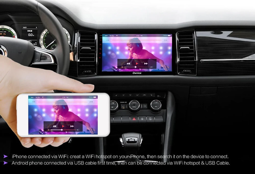 Автомагнитола для Toyota Tundra 2007-2013 Sequoia 2008- мультимедийный плеер Поддержка FM carplay SWC wifi мульт-язык Android 8,1