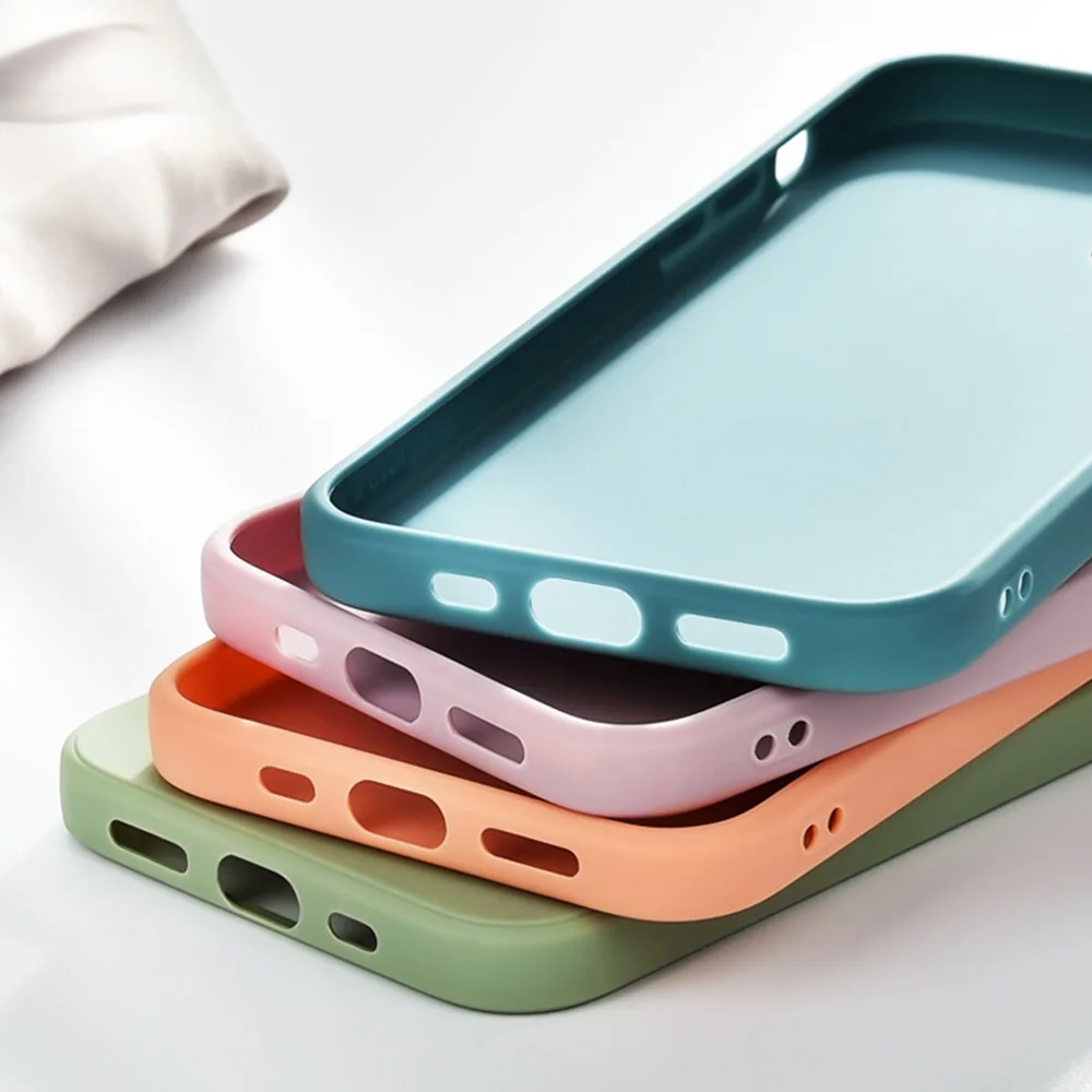 

360 Full Cover Phone Case For iPhone 12 12 Pro 12 Pro Max 12Mini TPU Shockproof Protective Phone Cover For iPhone 12Pro 12 Mini