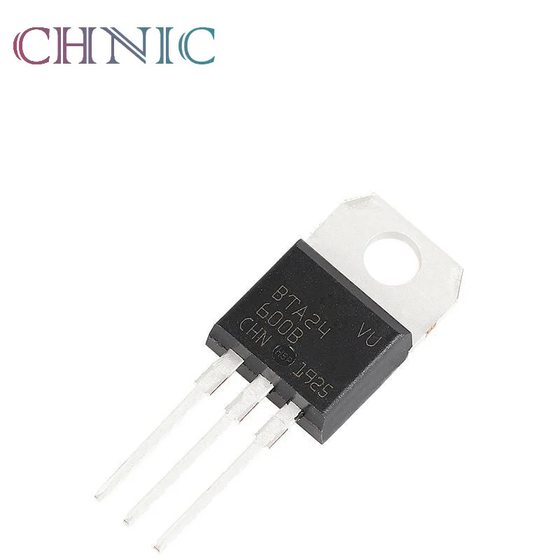 

10PCS BTB24-600B BTB24-600 BTB24 TO220 800 v25a new high- two-way control chip