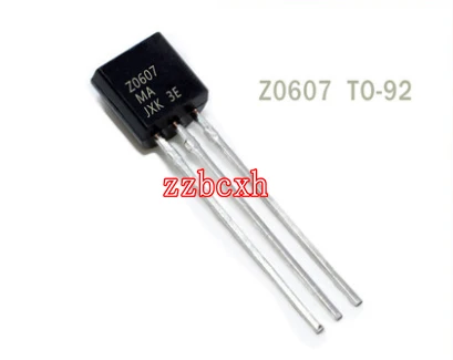 

50 шт./лот новый оригинальный Z0607 Z0607MA TO-92 Triacs 0,8 Amp 600 вольт