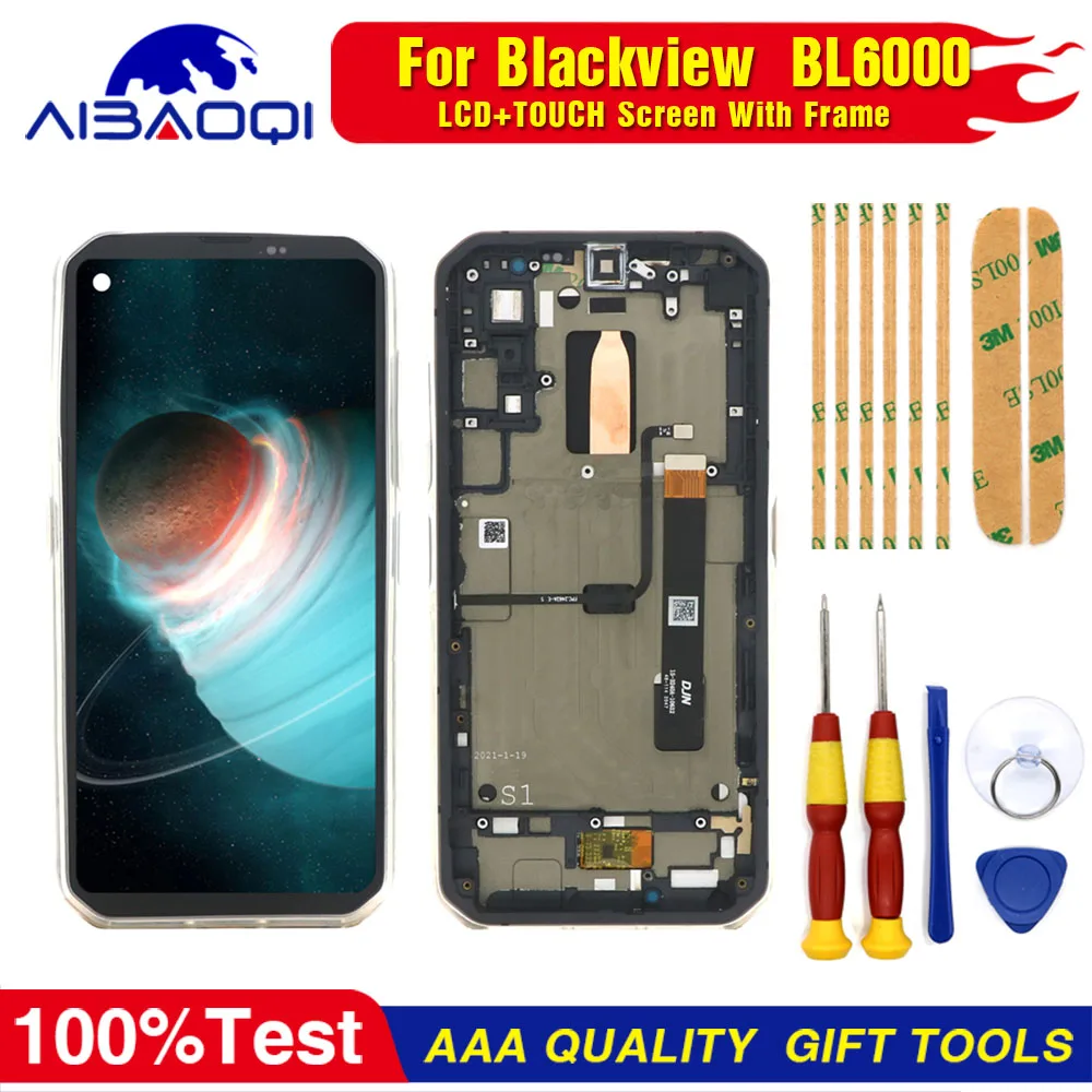 ЖК-дисплей AiBaoQi для Blackview BV9000 Pro BL6000 BV9100 с тачскрином в сборе и инструментами |