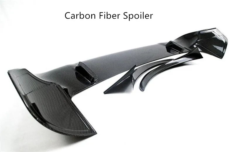 Front Rear Grille Lip Spoilers For Maserati Levante 2016 2017 2018 2019 2020 Bumper Diffuser High Quality Carbon Fiber Spoiler | Автомобили