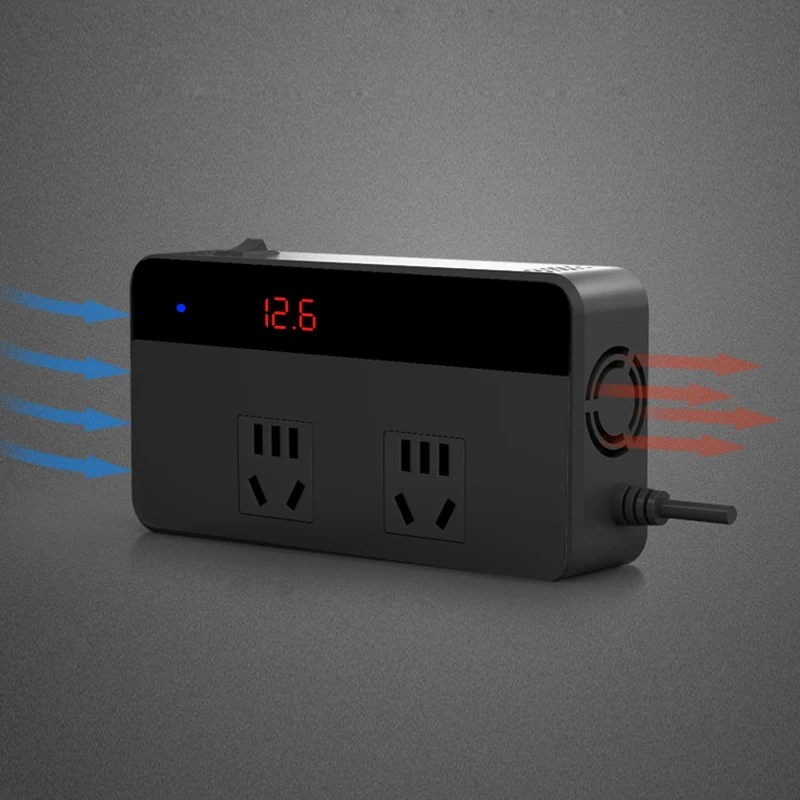 200 Вт автомобильный инвертор постоянного тока 12 В/24 В в переменный ток 110 В/220