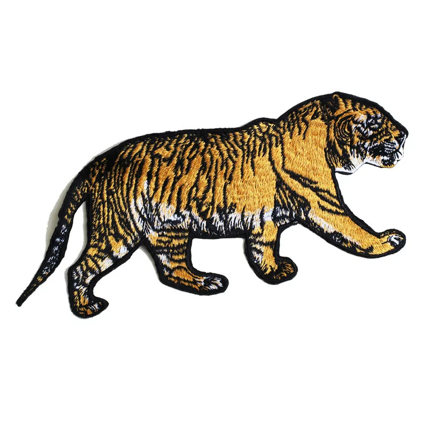1 шт. нашивка с вышивкой Тигр|Заплатки| |