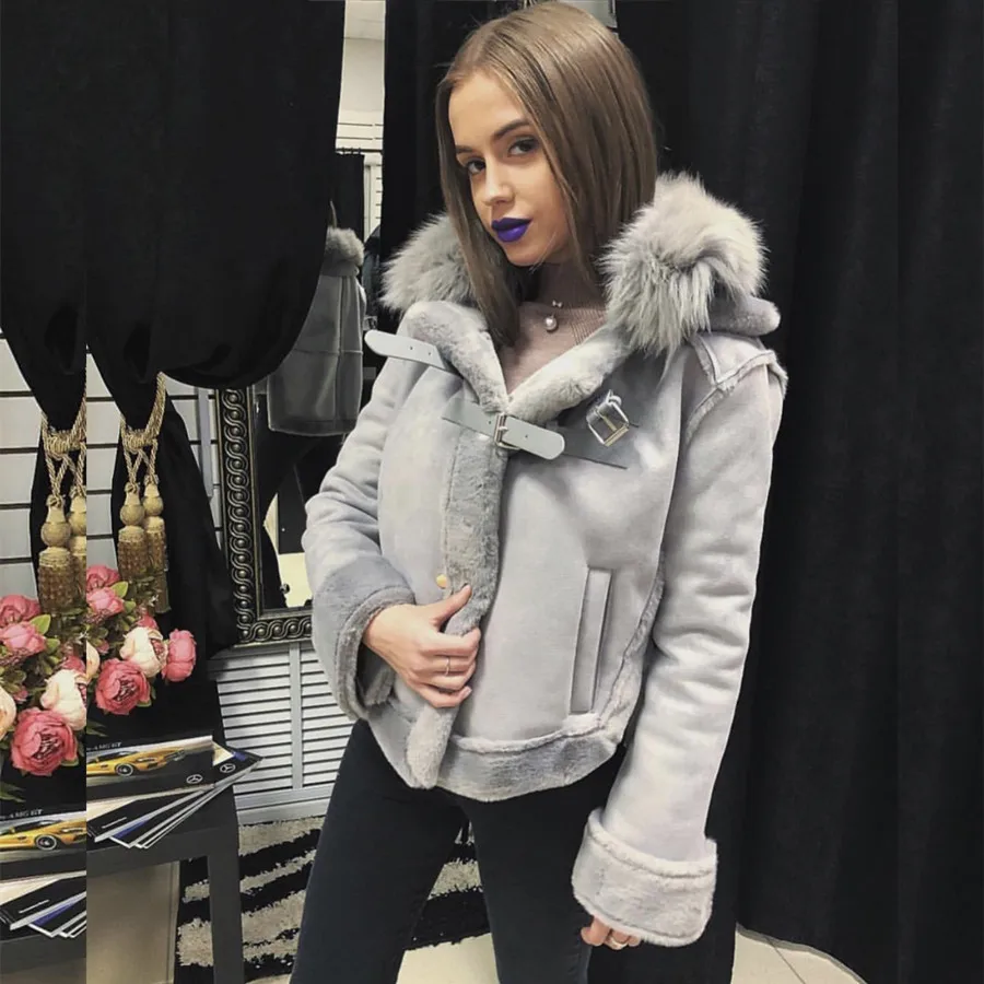 Женские кожаные куртки зимняя замшевая кожаная куртка мотоциклетная теплое