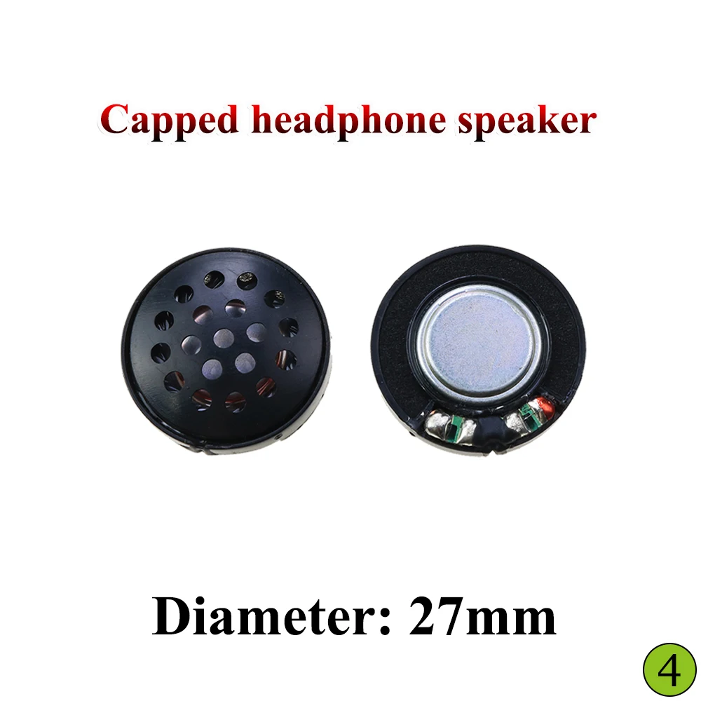 1 шт. драйвер Hifi Bluetooth белые магнитные наушники Динамик 27 29 мм 30 37 40 50