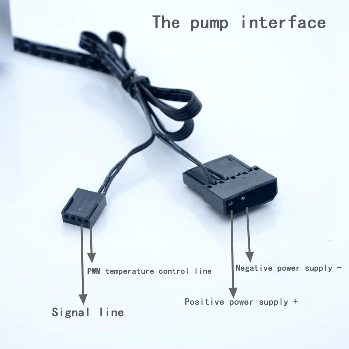 FREEZEMOD 220mm computer cooling pc water cooler pump water tank PWM head 4 meters flow 800L RGB light AURA.PUB-FS6PD-22