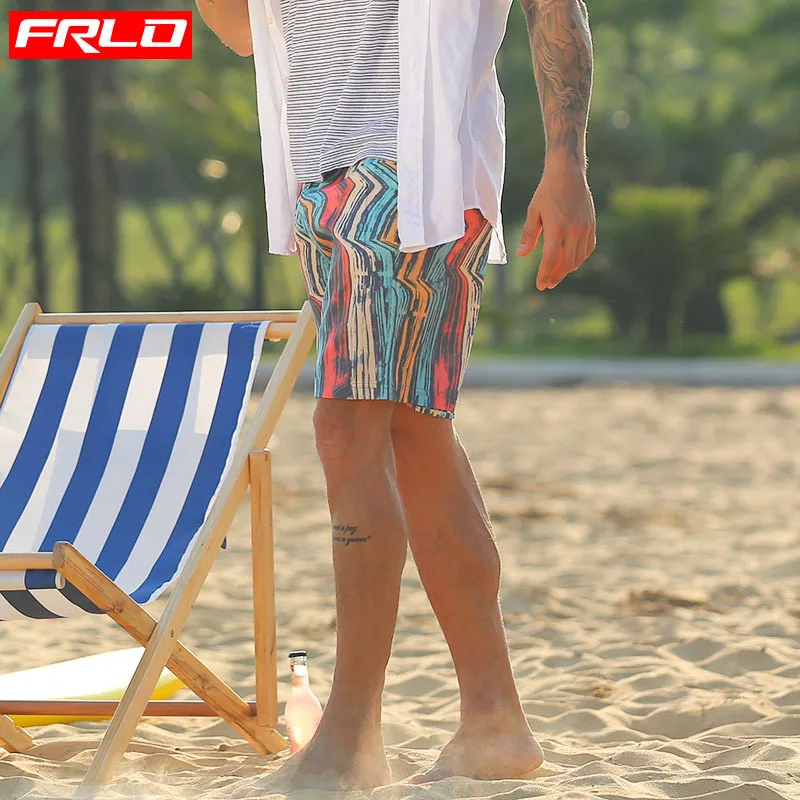 Для мужчин Плавание носить бермуды шорты пляжная одежда СУГА быстросохнущая