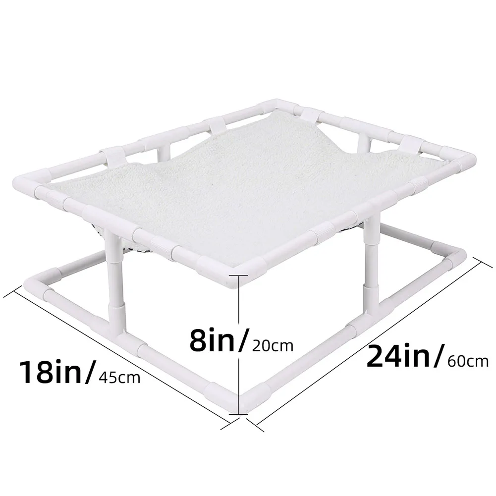 

Double-sided Dog Bed Pet Elevated Sleeping Bed Cat Suspending Mat Portable Raised Pet Cot For Indoors Outdoors For All Seasons