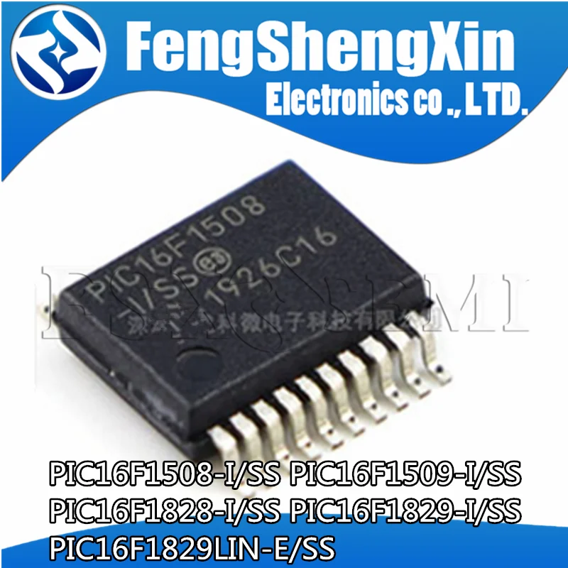 

10 шт PIC16F1508-I/SS PIC16F1509-I/SS PIC16F1828-I/SS PIC16F1829-I/SS PIC16F1829LIN-E/SS TSSOP