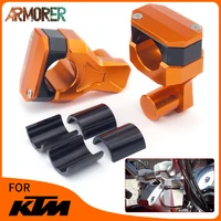 for ktm 690 990 adventure r1250gs adv motorcycle bar clamps raised handlebar handle bar riser