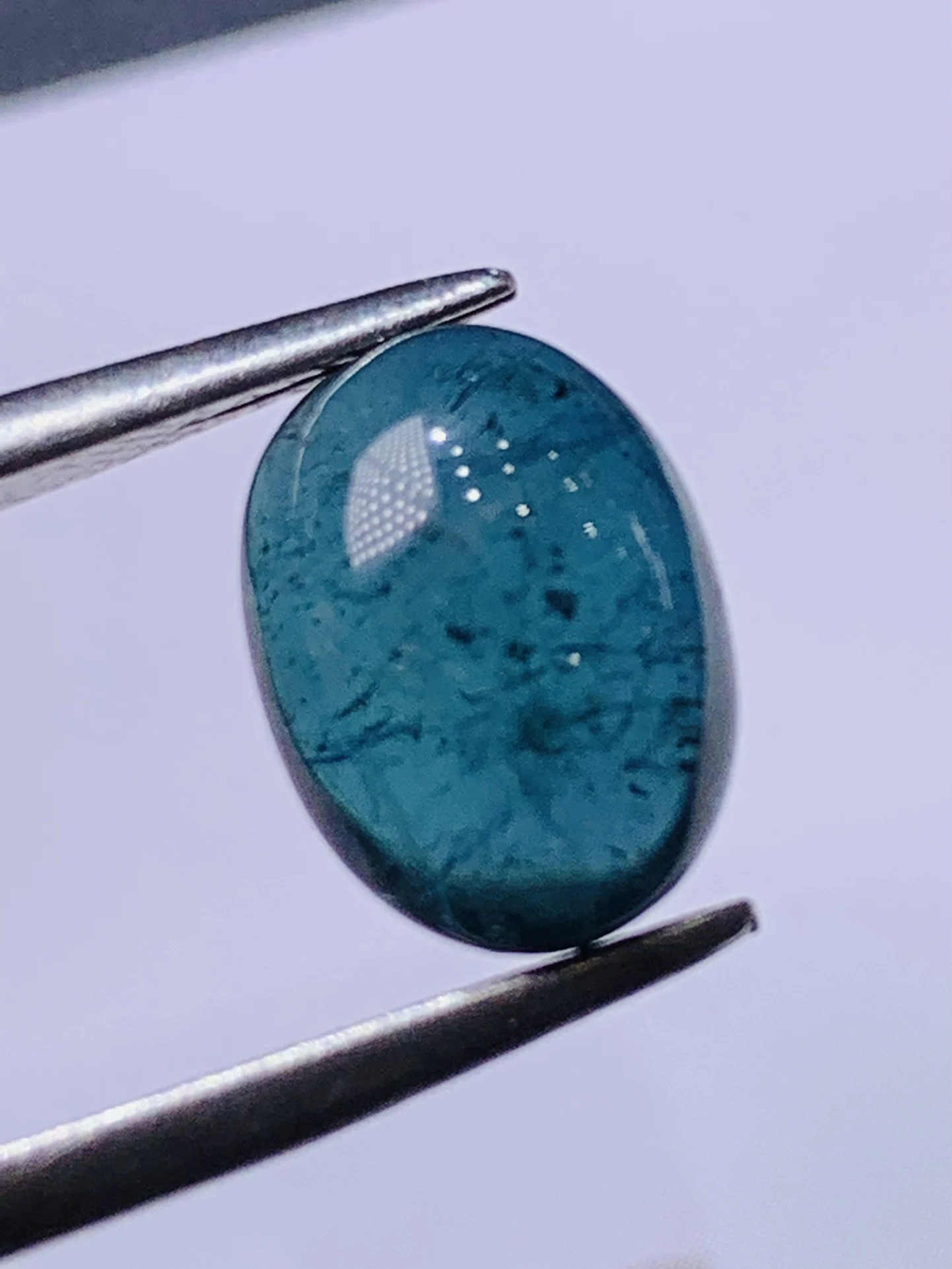 Pure natural tourmaline 3-4 carats Can be inlaid with rings or pendants Aquamarine blue Oval bijoux joyas gemstones jewelry takı
