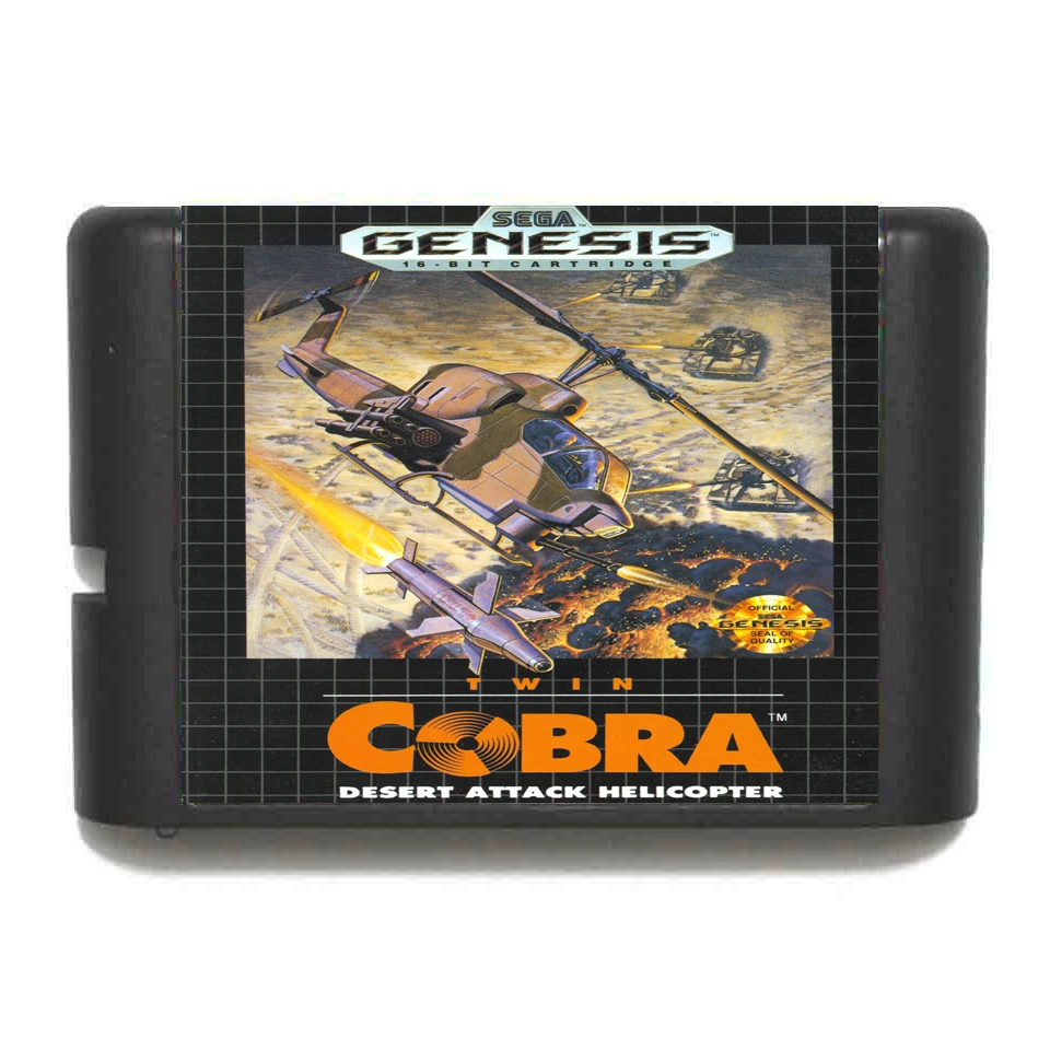 Двойная игра Cobra 16 bit MD для Sega Mega Drive Genesis|16 bit|md game16 md |