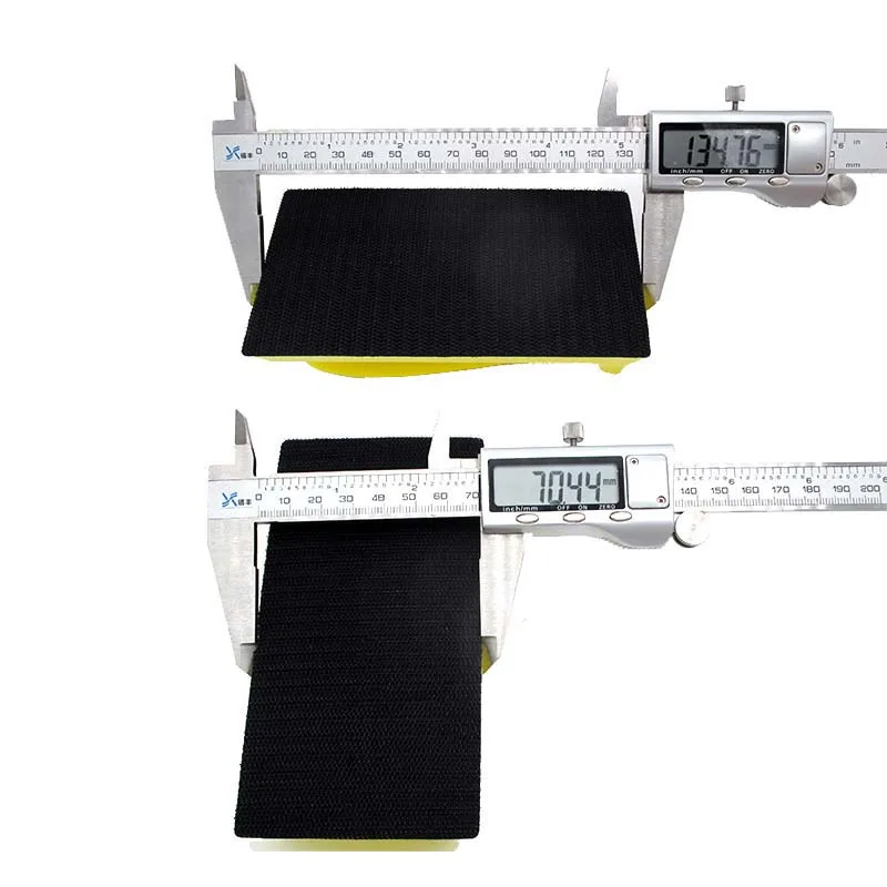 

70X120Mm Foam Hand Sanding Block Hand Pad Polishing Pad For Hook And Loop Disc