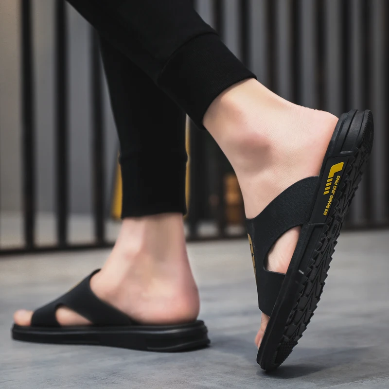 Тапочки PARZIVAL мужские из ЭВА Нескользящие удобные шлепанцы для улицы домашние на