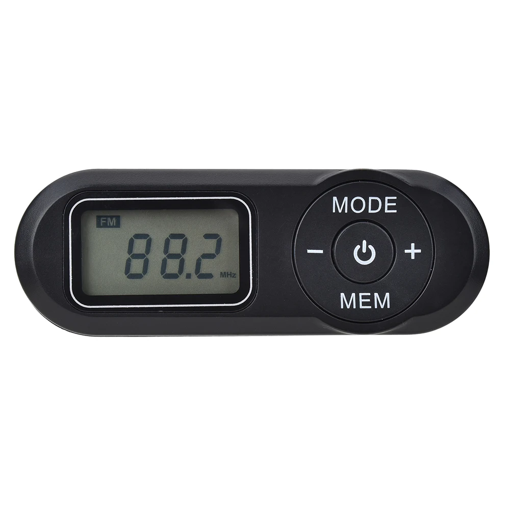 Digital Pocket FM Radio FM:64-108MHz Portable Receiver with LCD Display Neck Lanyard 3.5mm Headphone | Электроника