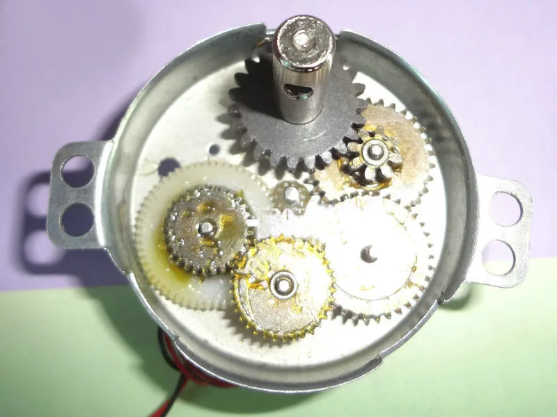 Электромотор 10 об/мин 6 В DC с D-валом и высоким крутящим моментом | Строительство