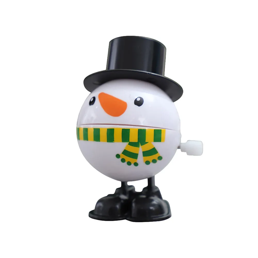 Детская заводная игрушка Рождественский Санта Клаус заводные игрушки Снеговик