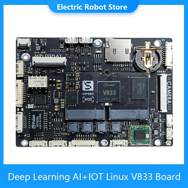 Sipeed MAIX-II M2S разработанная плата глубокого обучения AI + IOT Linux V833 |