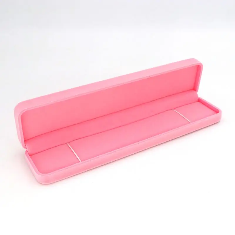 

1Pc Luxury Velvet Square Jewelry Gift Box Wedding Engagement Ring Box For Necklace Earring Bracelet Display Packaging Case