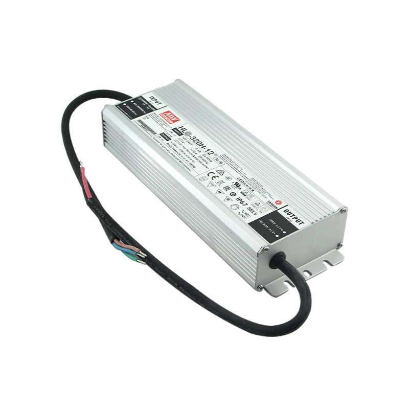 

HL-320H-12 Mean Well 320W 12V 22A водонепроницаемый IP67 Светодиодный драйвер питания для наружного освещения
