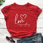 Женская графическая футболка на День святого Валентина, на основе веры, одежда с изображением сердца, винтажная мода для женщин, гранж tumblr, милый топ R226