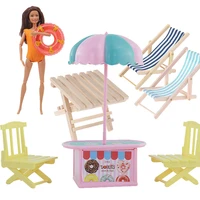 doll swimming pool beach rest chair lifebuoy fit 112barbies accessories for birthday festival christmas giftour generation