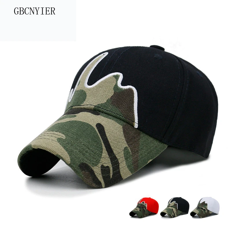 

GBCNYIER Spring Summer Camouflage Baseball Cap Unisex Thin Cotton Breathable Leisure Sun Hat Stroll Sport Sunscreen Visor