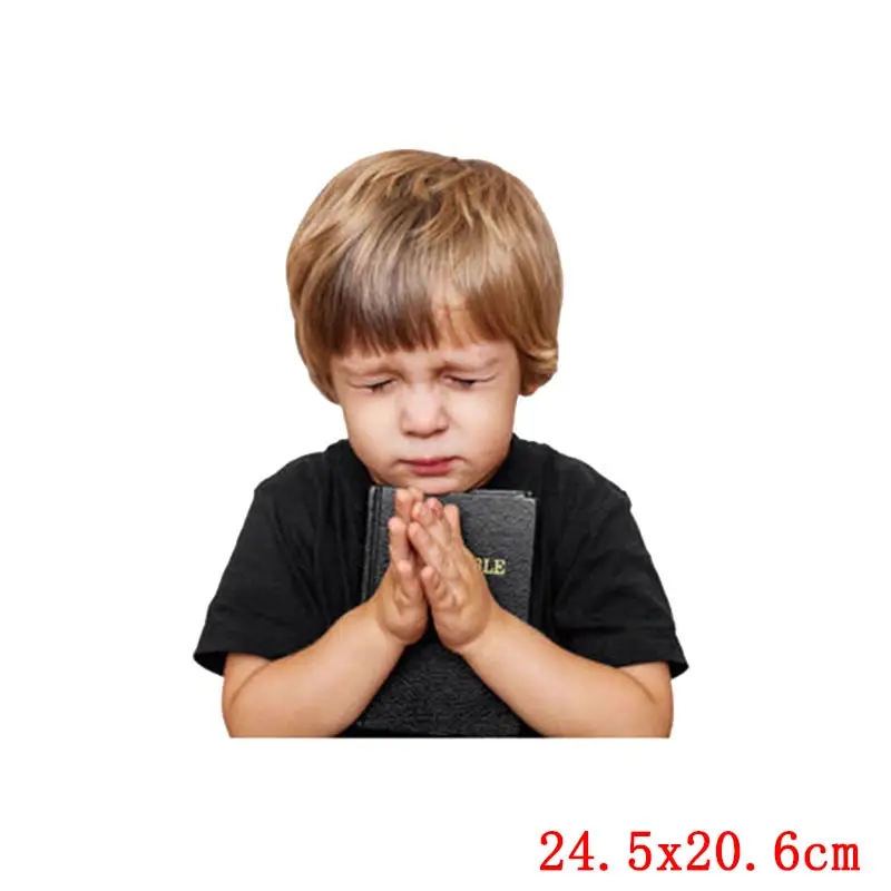 Сделай Сам для маленьких мальчиков Переводные печатные железные наклейки на