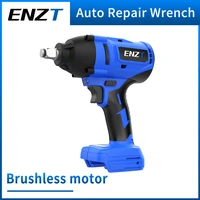 enzt 600n super torque industrial brushless lithium wrench cordless electric wrench easy removal of car tires for makita battery