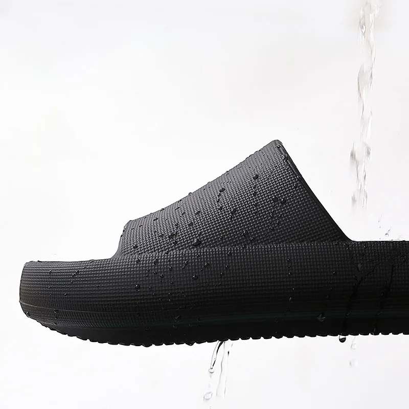 Тапки унисекс на толстой платформе Нескользящие бесшумные для дома и