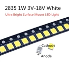 Большая распродажа SMD СВЕТОДИОДНЫЙ 2835 5730 чипы 1 Вт 3V 6V 9V 18V бусины светильник белый теплый 0,5 Вт 1 Вт 130LM поверхностного монтажа светильник излучающая Диодная лампочка