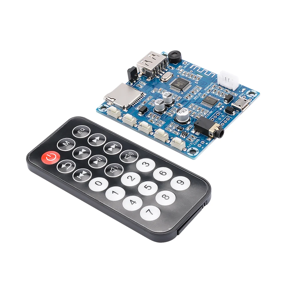 Плата усилителя мощности AIYIMA Bluetooth 5 0 2x3 Вт стерео двухканальный аудиовход MP3