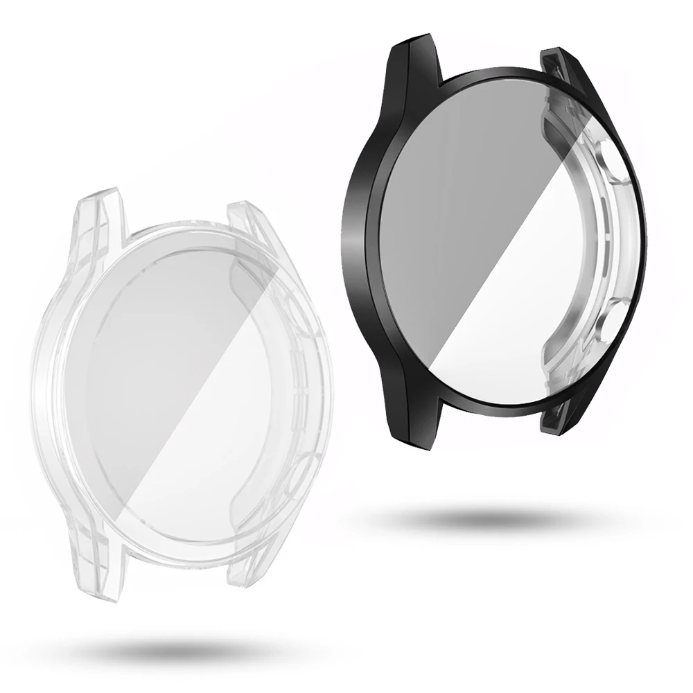 6 цветов комбинированные Смарт часы Huawei Watch GT 2 46 мм 42 защитный чехол прозрачный