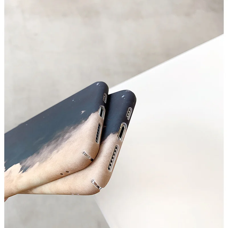 

Matte Hard PC Starry Sky Phone Case for Huawei P40 P30 P20 P10 Mate 30 20 Pro Plus Nova 6 5 5i 4 4e 3 3i 3e Protection Case Etui