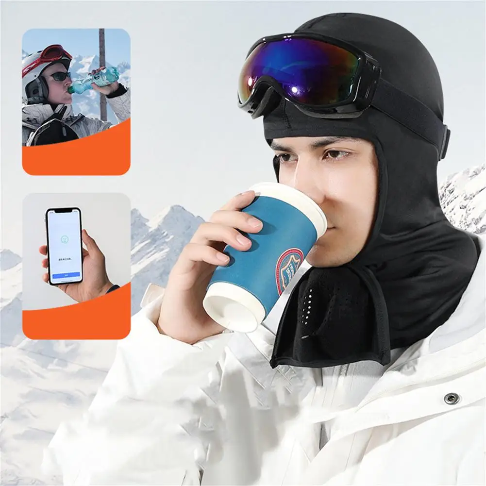 

Лыжная маска с флисовой подкладкой и защитой ушей, с магнитной застежкой